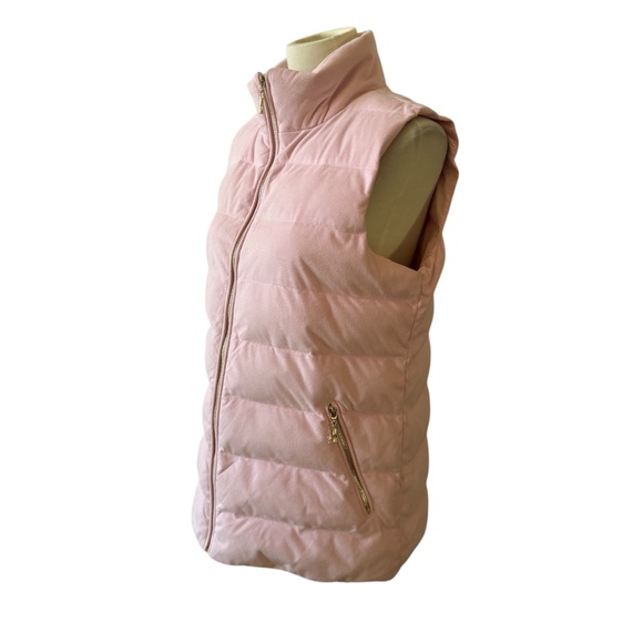 J MCLAUGHLIN GRACIE QUILTED VEST PUFFER WINTER APRES SKI PREPPY COZY CHIC M - Picture 4 of 12